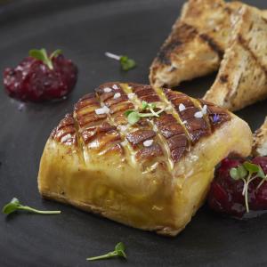 foie gras avec accompagnement