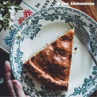 Tourte russe viande hachée, graisse de canard