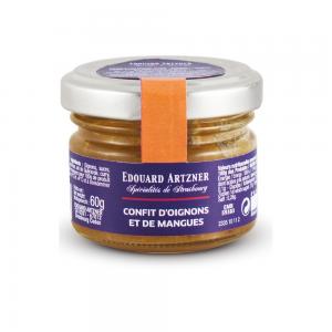 Confit d'oignons et de mangues 60g