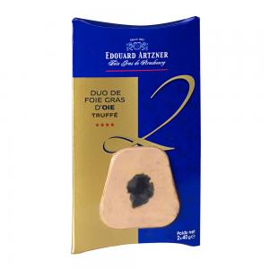 Tranches de Foie Gras d'Oie (truffé 3%) 2x40g