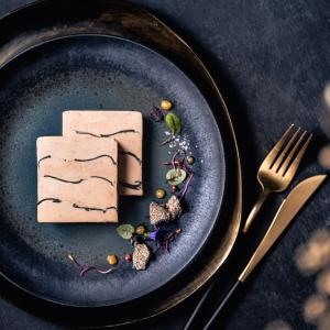 Foie Gras d'Oie frais Millefeuille truffe 3% Foie Gras d'Oie - Edouard ARTZNER