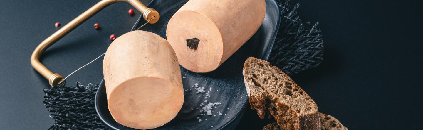 Torchon Foie Gras avec pain et truffes - Edouard ARTZNER