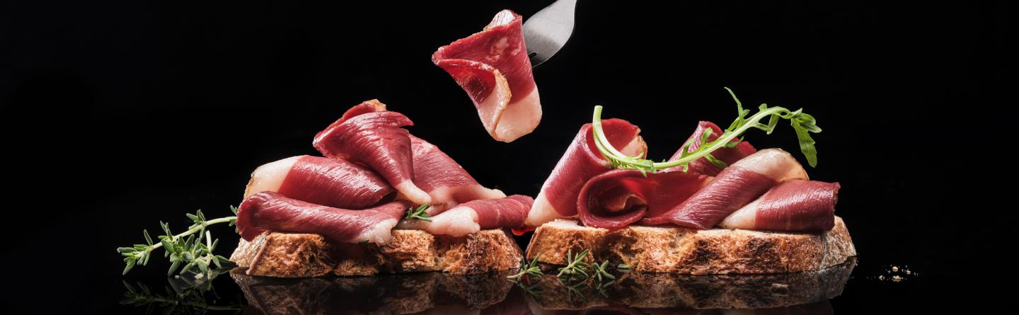 Tranches de Magret de Canard avec fourchette - Edouard Artzner