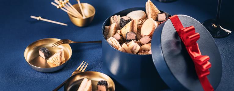 Foie Gras, terrine apéro dans coffret bleu ARTZNER